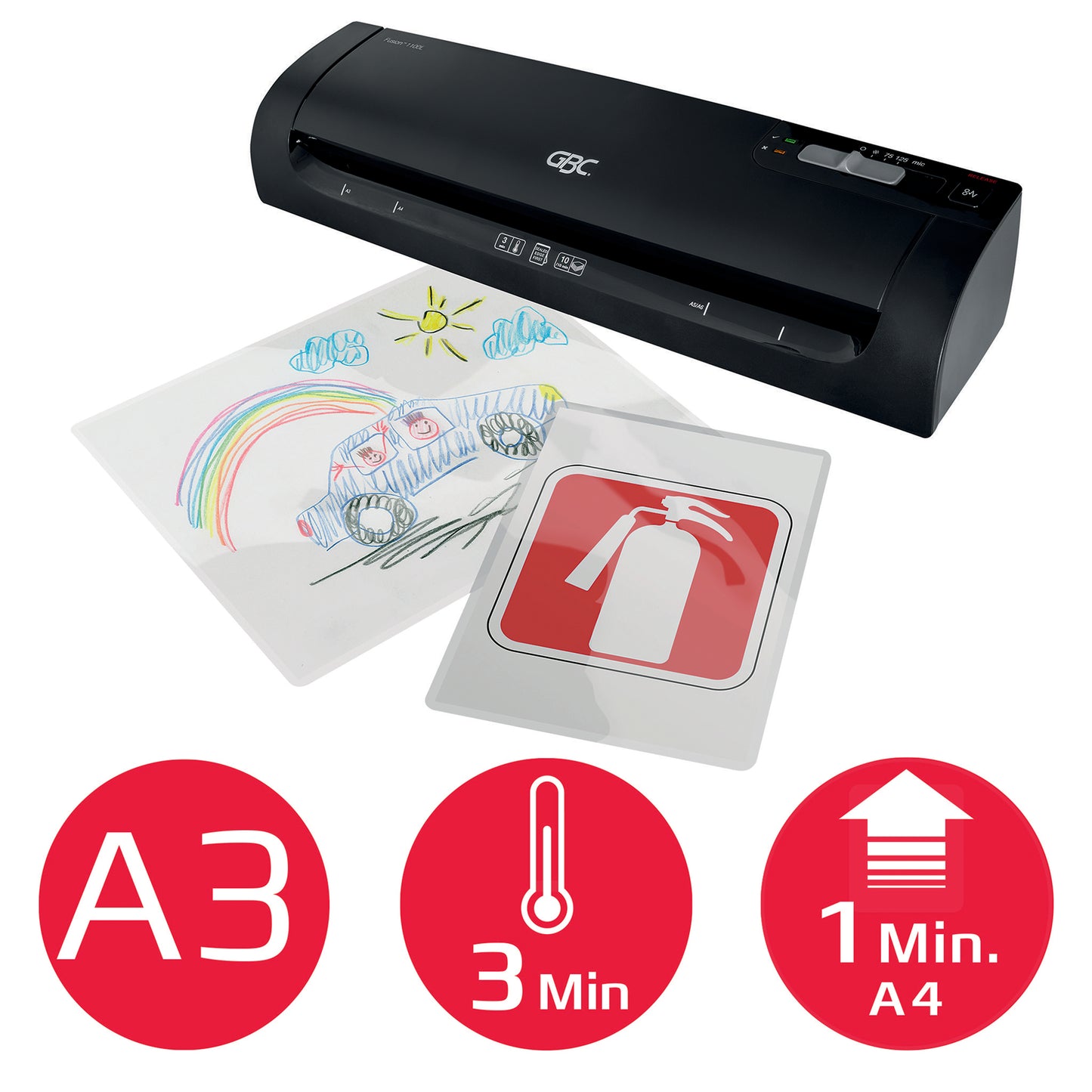 GBC Fusion 1100L A3 Laminator 4400747