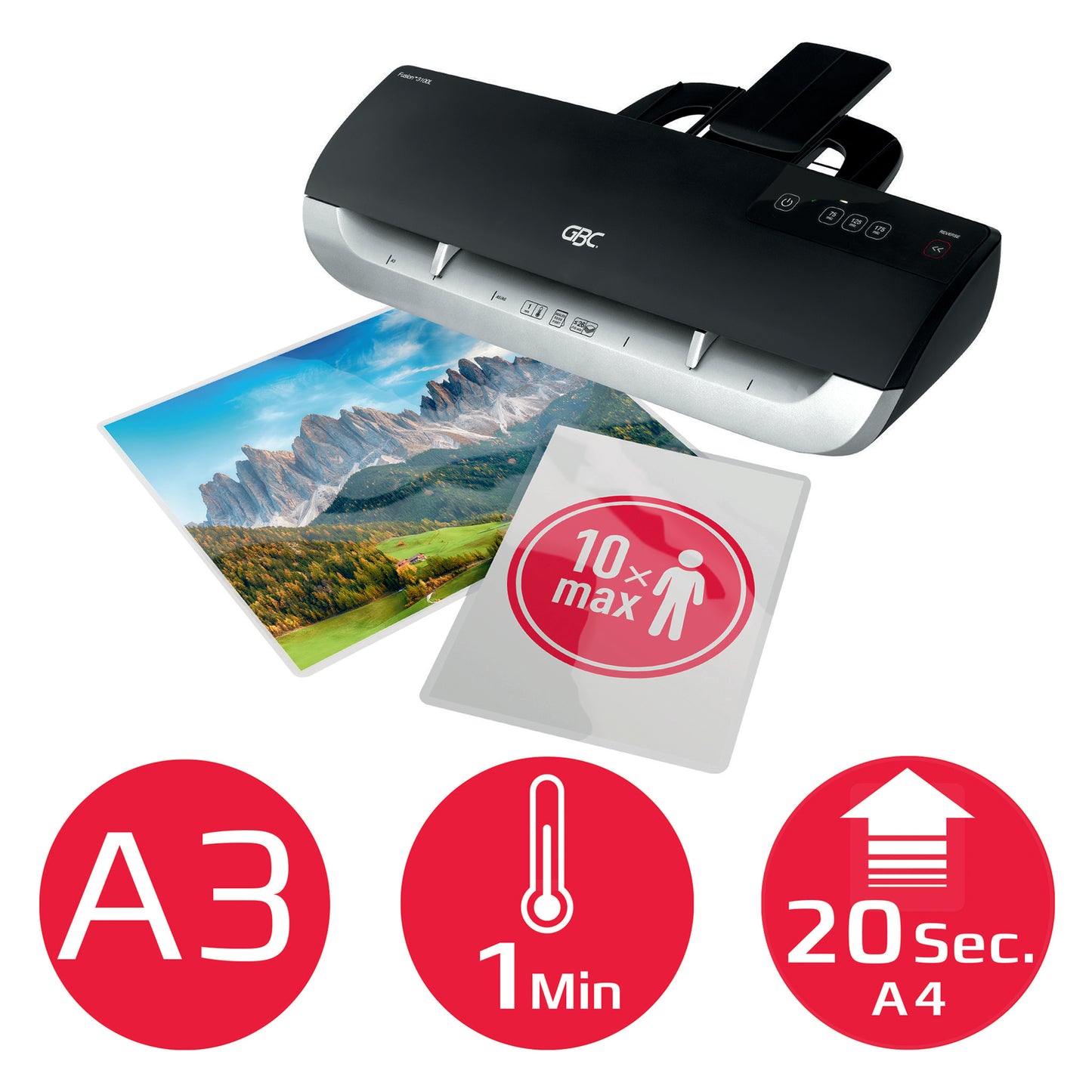 GBC Fusion 3100L A3 Laminator 4400750
