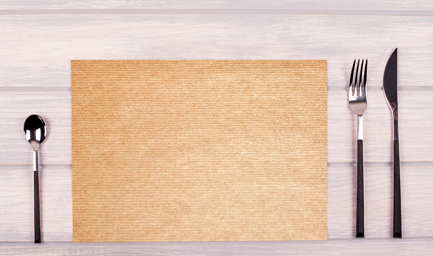 Exacompta Cogir Placemats 300x400mm Embossed Paper Kraft (Pack of 500) 324040I