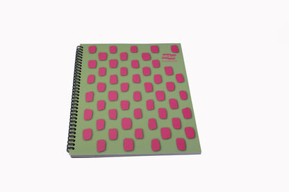 Europa Splash Notebooks 160 Lined Pages A4+ Pink Cover (Pack of 3) EU1503Z