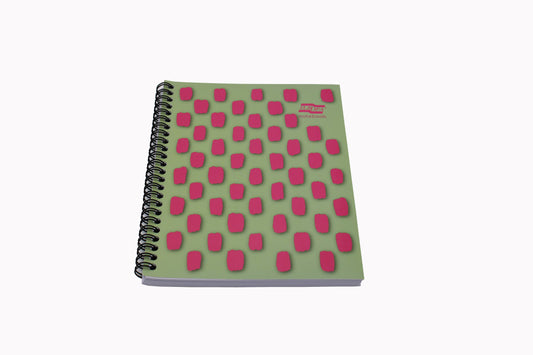 Europa Splash Notebooks 160 Lined Pages A5 Pink Cover (Pack of 3) EU1505Z