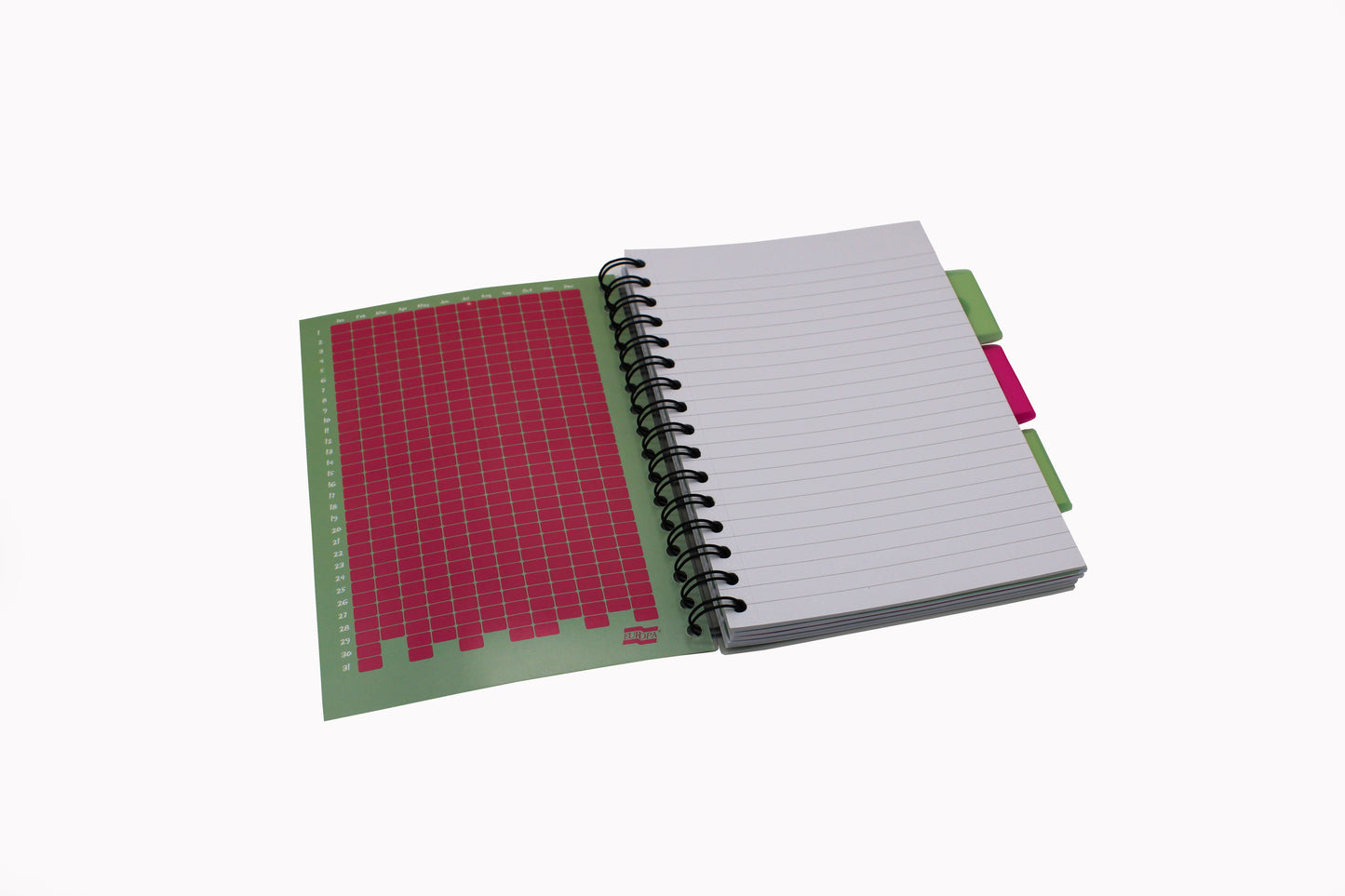 Europa Splash Project Book 200 Lined Pages A5 Pink Cover (Pack of 3) EU1509Z