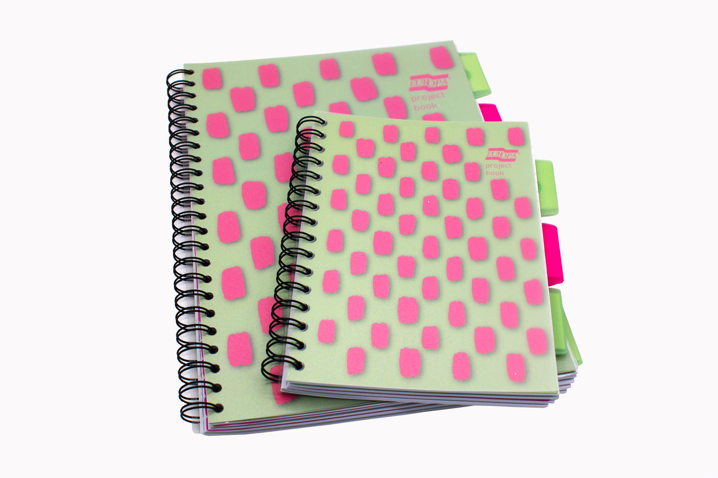 Europa Splash Project Book 200 Lined Pages A5 Pink Cover (Pack of 3) EU1509Z