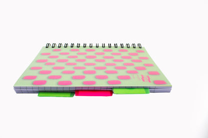 Europa Splash Project Book 200 Lined Pages A5 Pink Cover (Pack of 3) EU1509Z