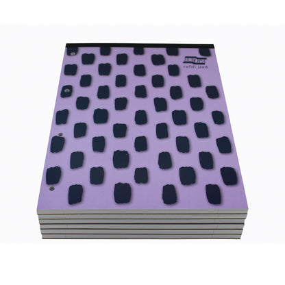 Europa Splash Refill Pad 140 Pages A4 Purple (Pack of 6) EU1510Z