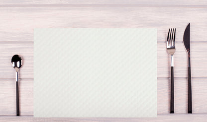 Exacompta Cogir Placemats 300x400mm Embossed Paper White (Pack of 500) 354051I