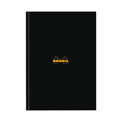 Rhodia Business A4 Book Casebound Hardback 192 Pages Black (Pack of 3) 119230C