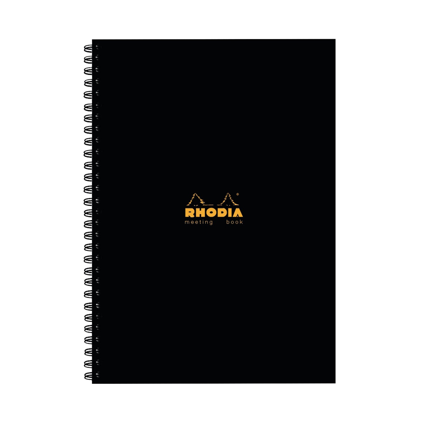 Rhodia Meeting A4 Book Wirebound Hardback Black 160 Pages (Pack of 3) 119238C