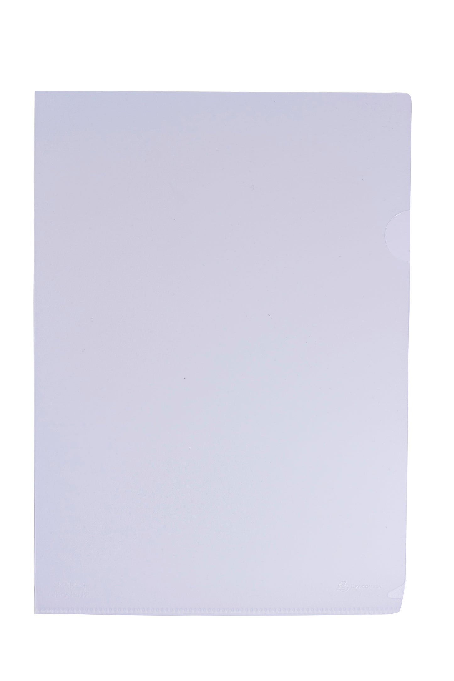 Exacompta OPAK Recycled Polypropylene Slip Files 120 micron A4 (Pack 100) 58320E