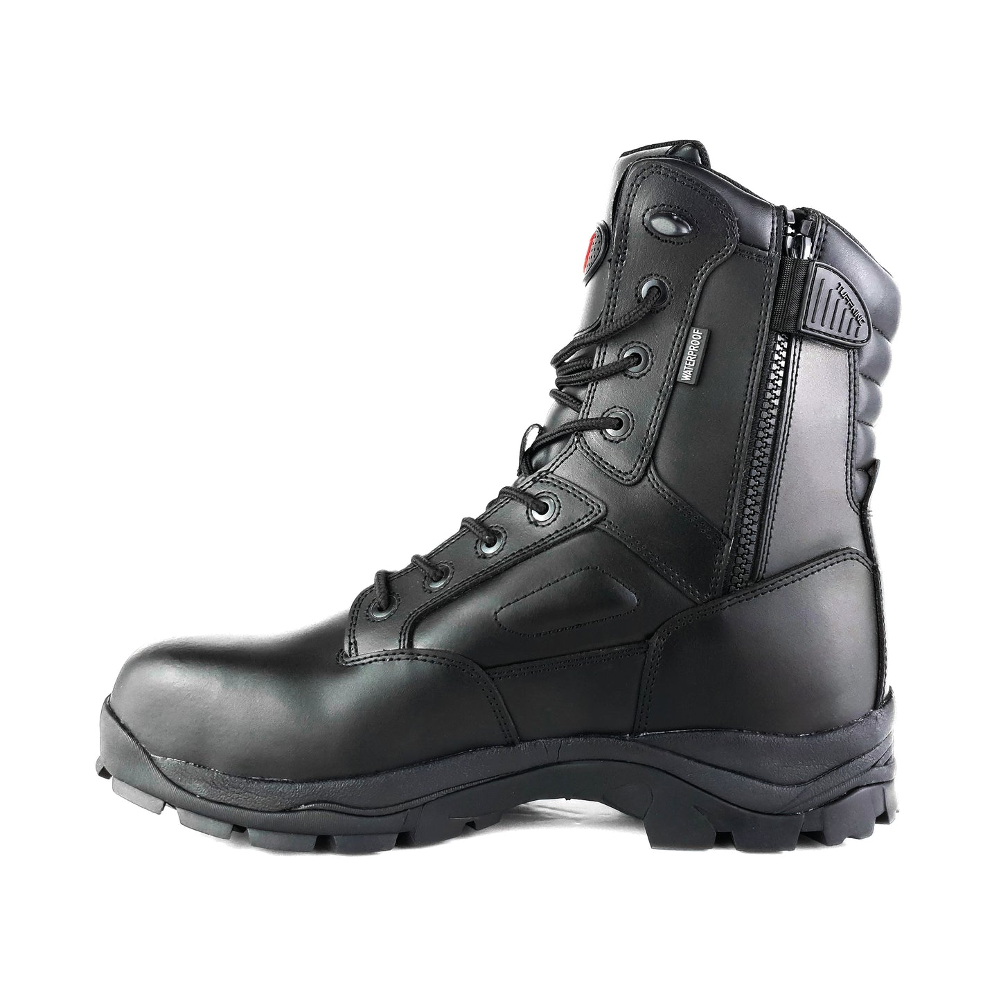 Tuffking Knox Metal Free Safety Boot 8 Inch Zip Black 15