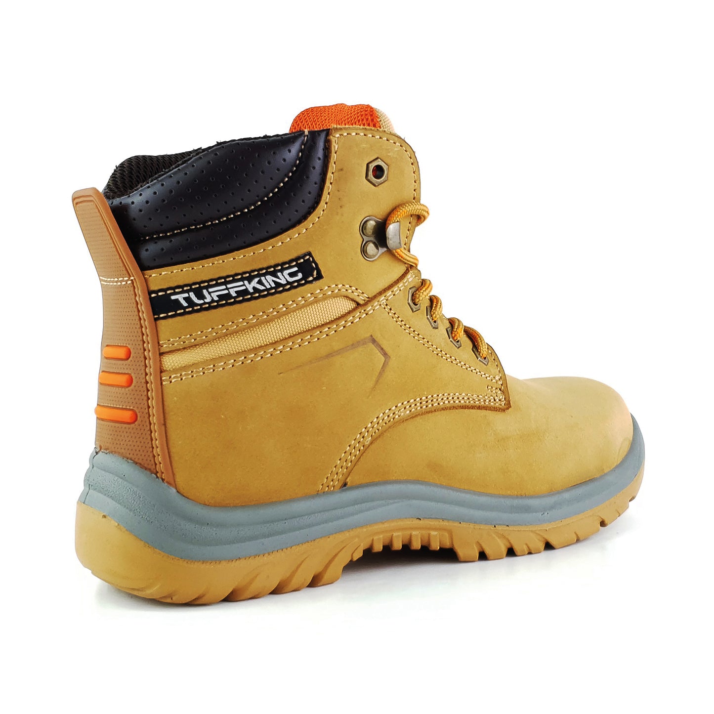 Tuffking Fury Safety Hiker Boot Steel Toe Cap Tan 04