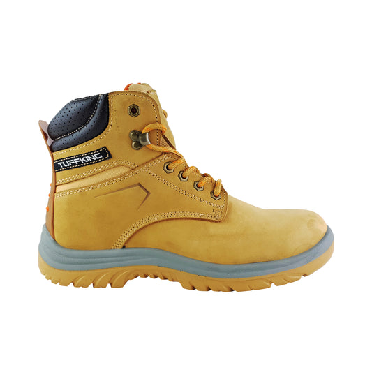 Tuffking Fury Safety Hiker Boot Steel Toe Cap Tan 06