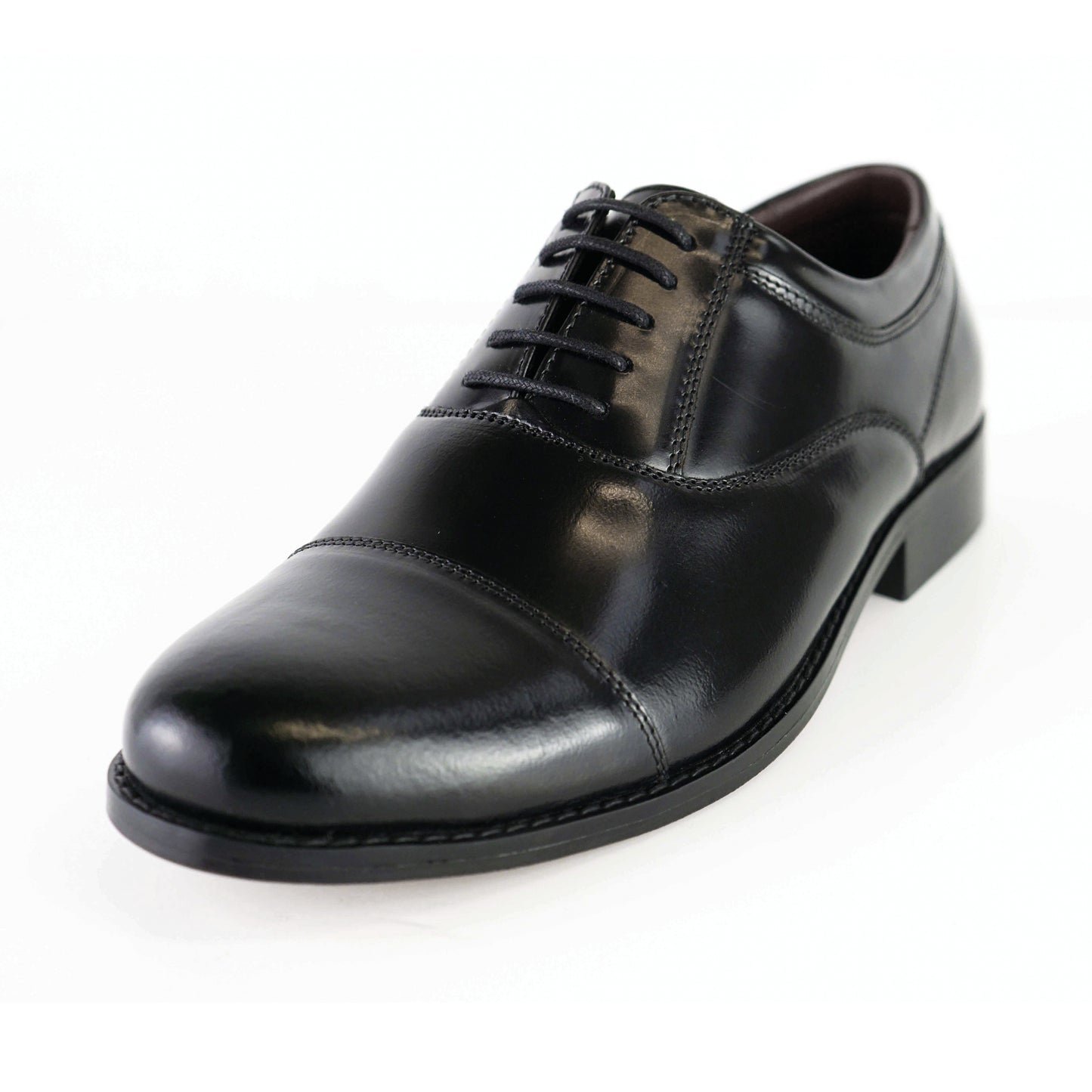 Samson Hugo Non-Safety Oxford Shoe 5 Eyelet Black 07