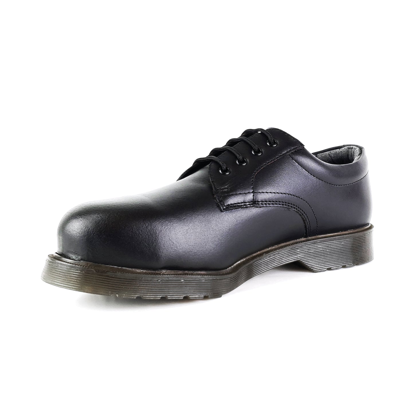 Samson Holt Metal Free Safety Shoe 4 Eyelet Black 04
