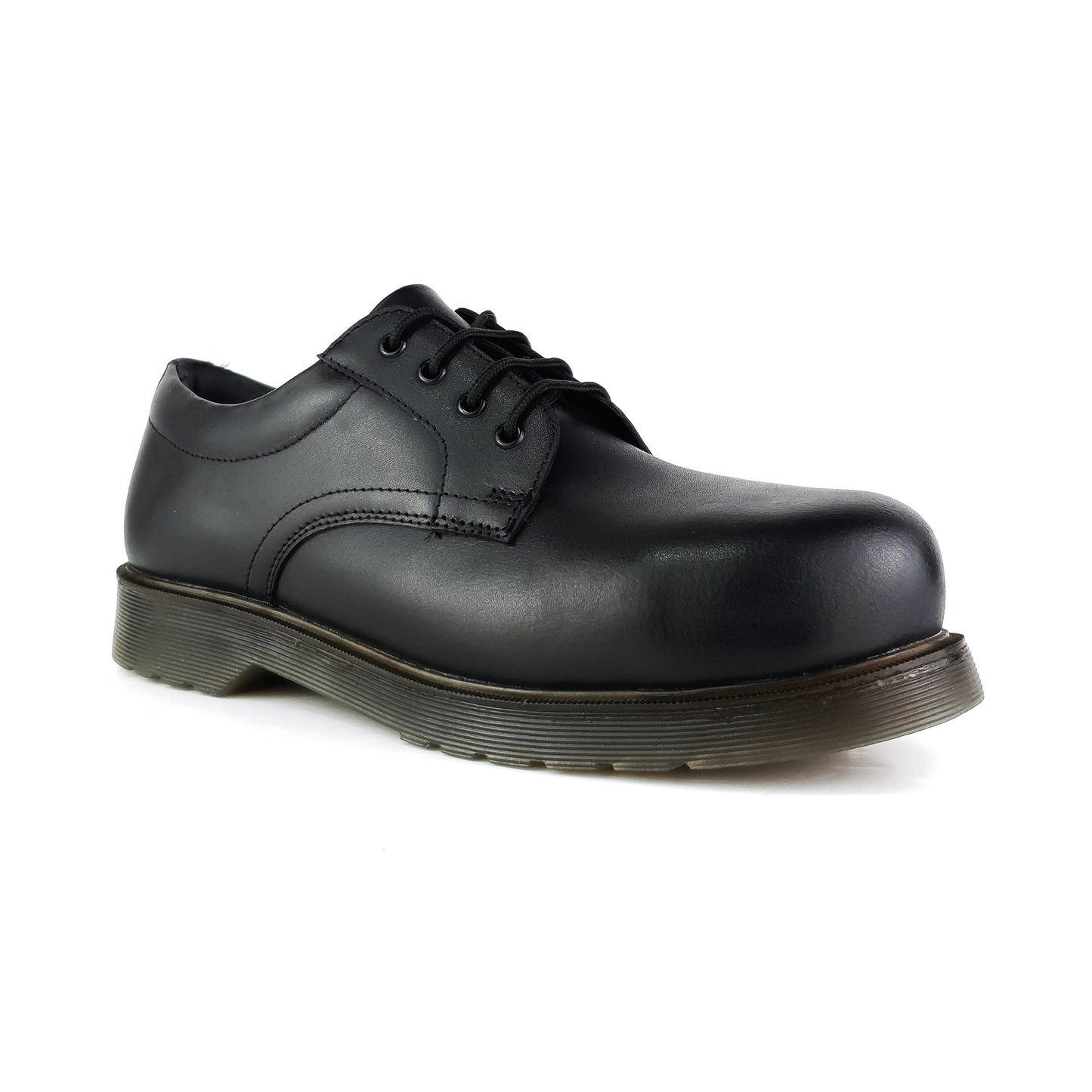 Samson Holt Metal Free Safety Shoe 4 Eyelet Black 04