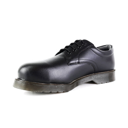 Samson Holt Metal Free Safety Shoe 4 Eyelet Black 05