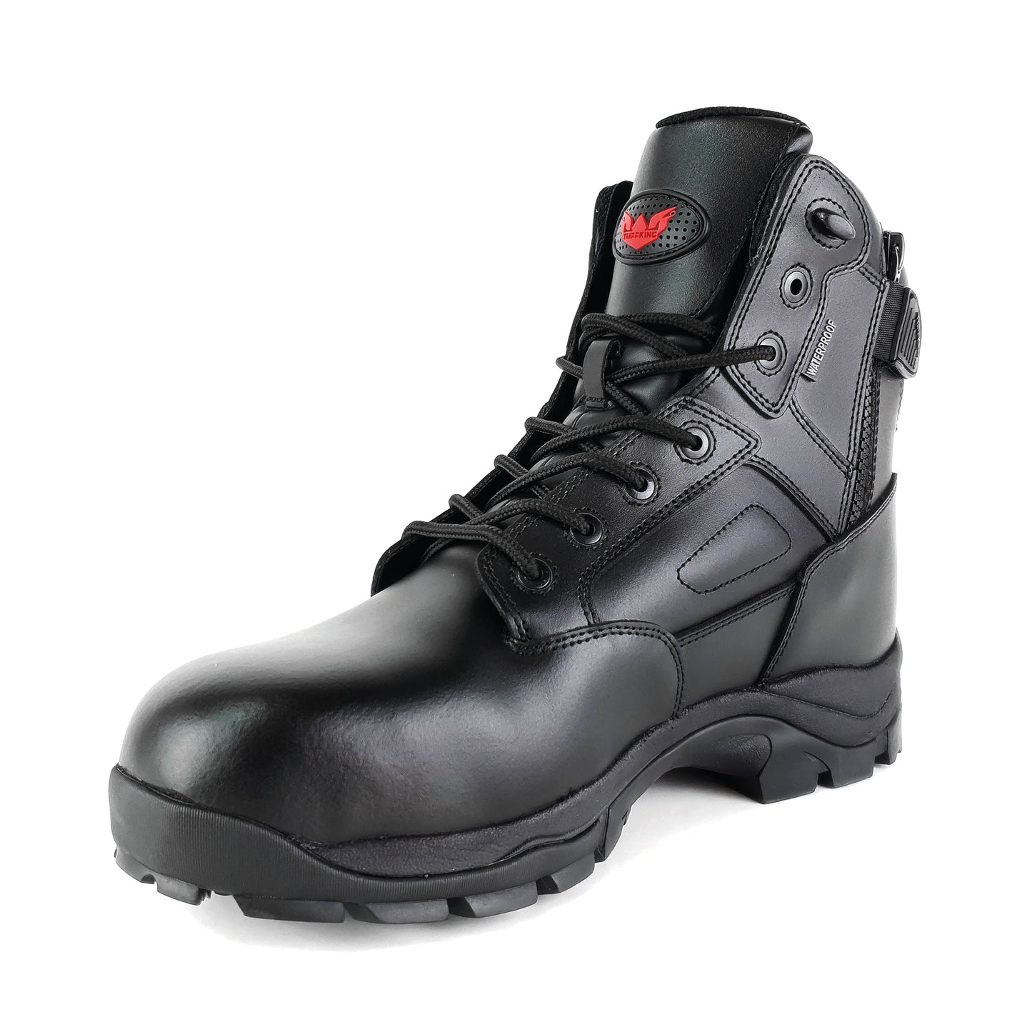 Tuffking Lynx Metal Free Safety Hiker Boot Black 10