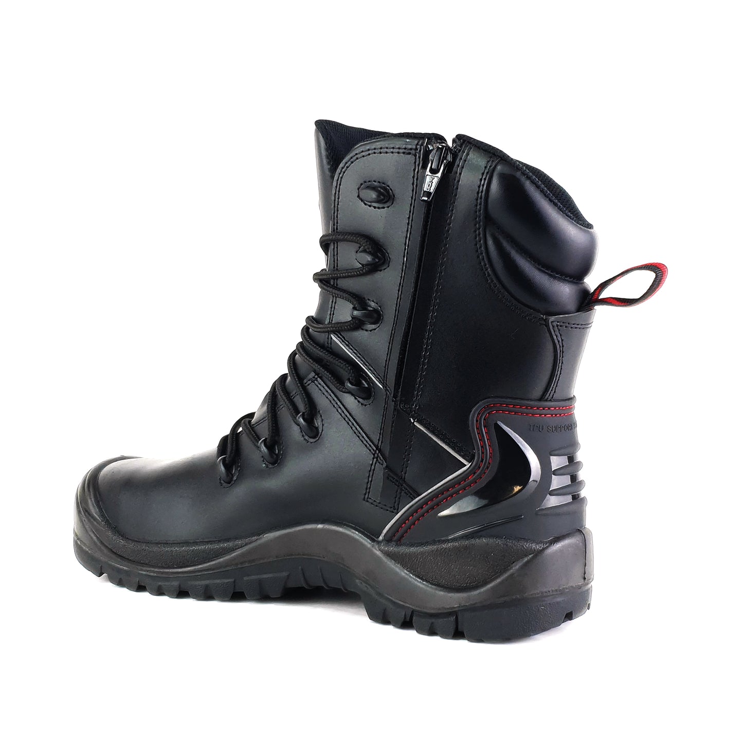 Tuffking Havoc Heavy Duty Safety Boot YKK Zip Black 13