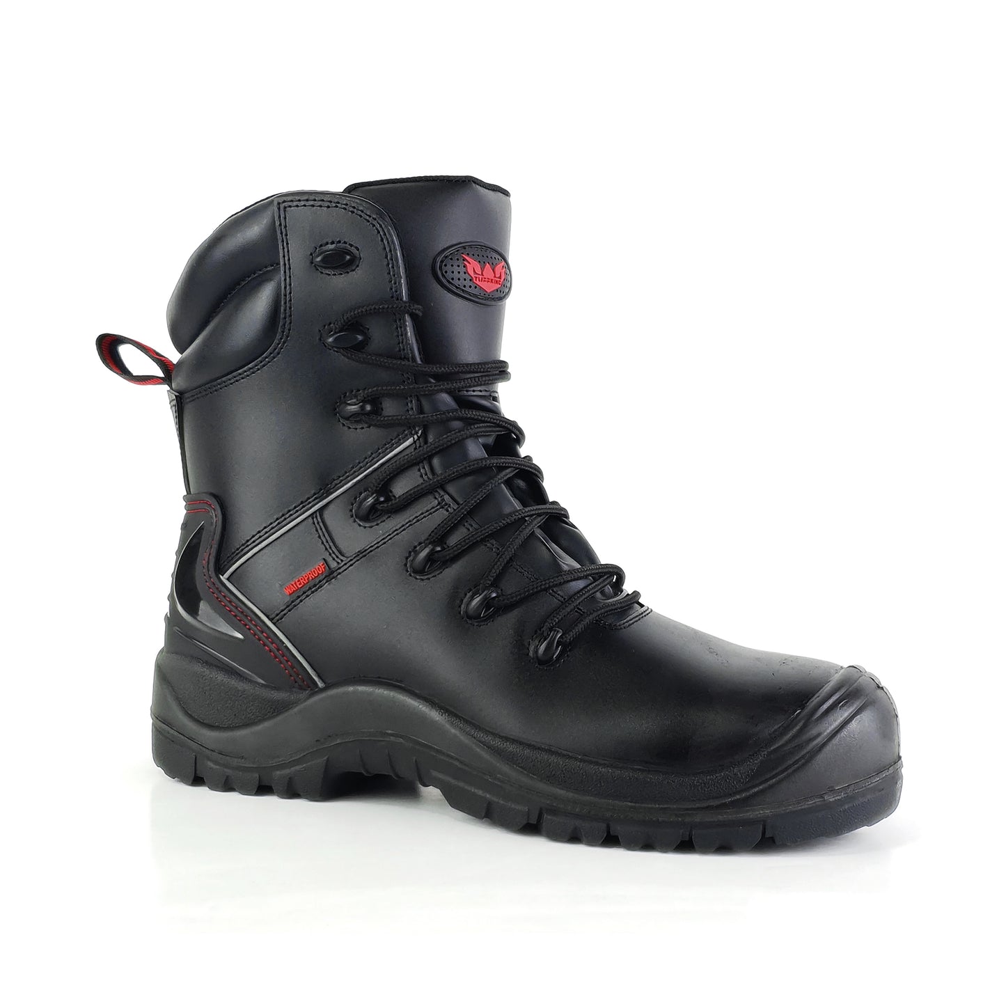 Tuffking Havoc Heavy Duty Safety Boot YKK Zip Black 05