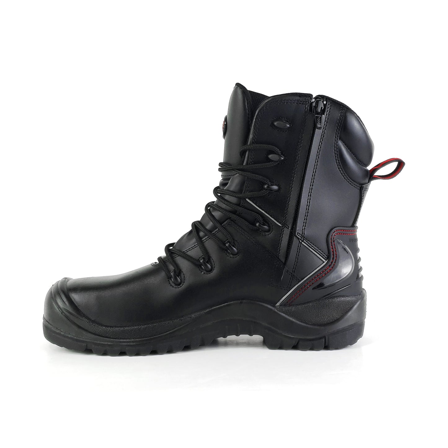 Tuffking Havoc Heavy Duty Safety Boot YKK Zip Black 07