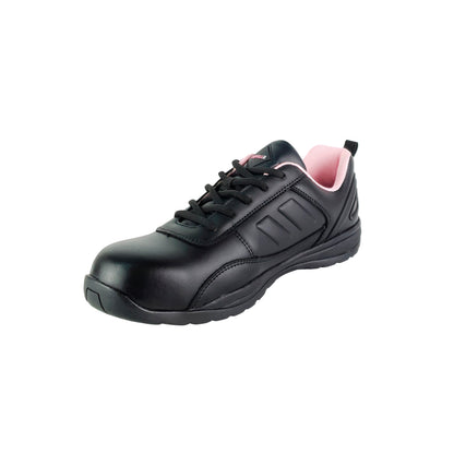 Tuffelle Maya Ladies Safety Trainer Steel Toe Cap Black 05