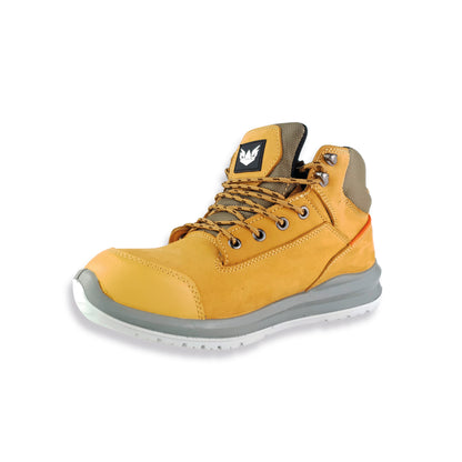Tuffking Craze Safety Hiker Boot Tan 08