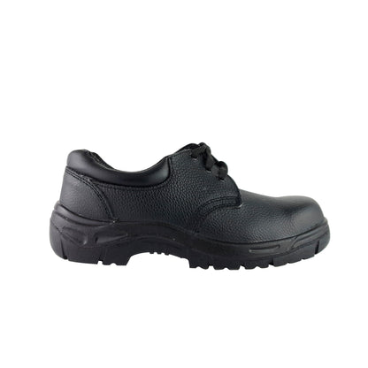 Tuffking Austin Chukka Shoe 3 Eyelet Steel Toecap Black 12