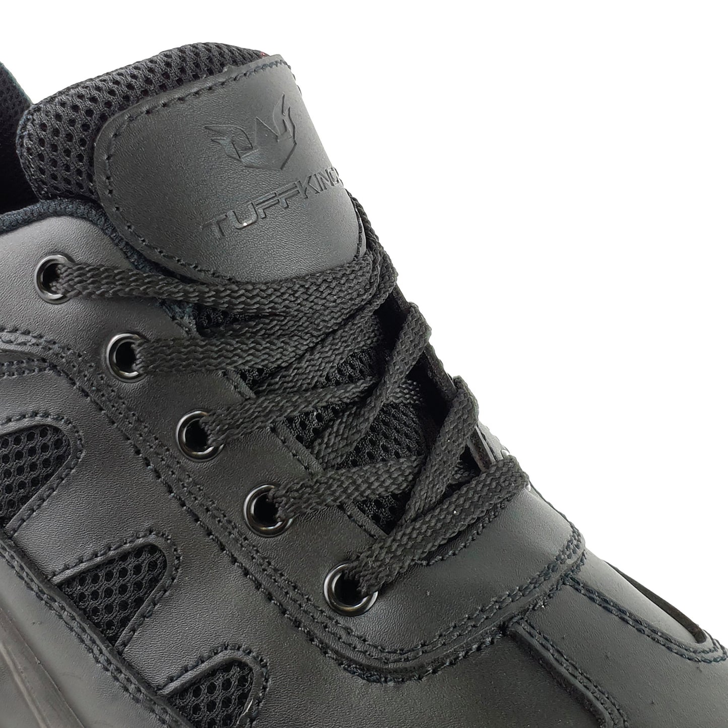 Tuffking Onyx Safety Trainer Stainless Steel Toe Cap Black 12
