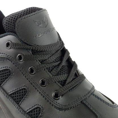 Tuffking Onyx Safety Trainer Stainless Steel Toe Cap Black 12
