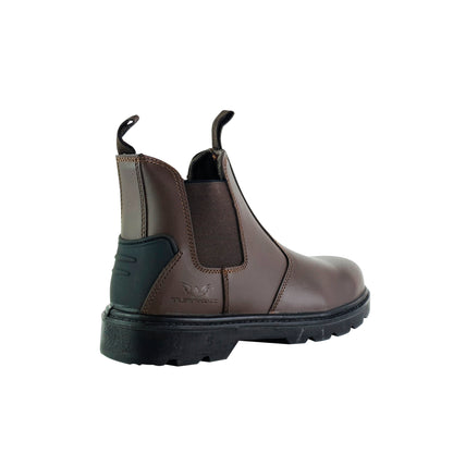 Tuffking Brook Safety Dealer Boot Steel Toecap Brown 05