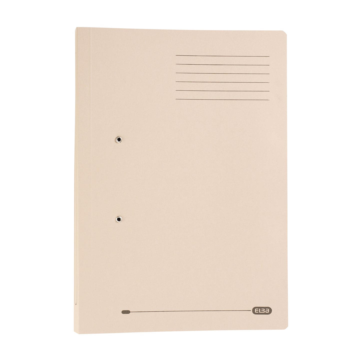 Elba Spring Pocket File Mediumweight Foolscap Buff (Pack of 25) 100090145