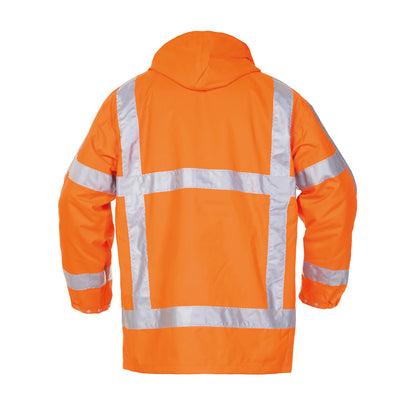 Hydrowear Uitdam SNS High Visibility Waterproof Jacket Orange 3XL