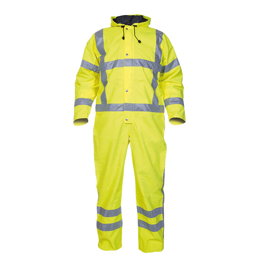 Hydrowear Ureterp SNS High Visibility Waterproof Coverall Saturn Yellow M