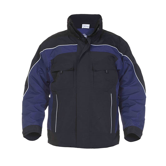 Hydrowear Rimini SNS Waterproof Fixed Lining Pilot Jacket Navy Blue/Black M