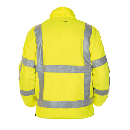 Hydrowear Franeker High Visibility Fleece Orange Saturn Yellow XL