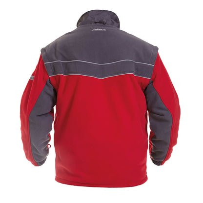Hydrowear Kiel Fleece Red/Grey 2XL
