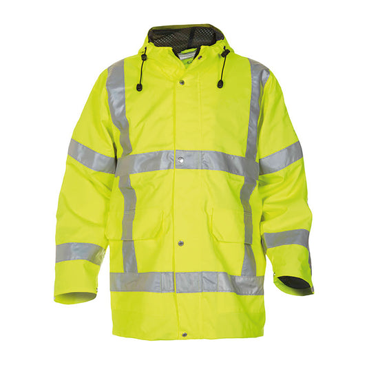 Hydrowear Uithoorn SNS High Visibility Waterproof Parka Saturn Yellow 2XL