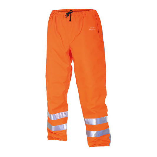 Hydrowear Urbach SNS High Visibility Waterproof Quilted Trousers Orange M