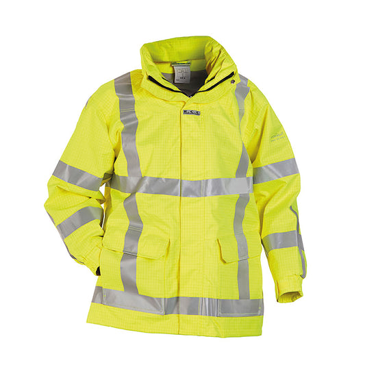 Hydrowear Markelo Multi SNS Flame Retardant Anti-Static Waterproof Parka Saturn Yellow 2XL