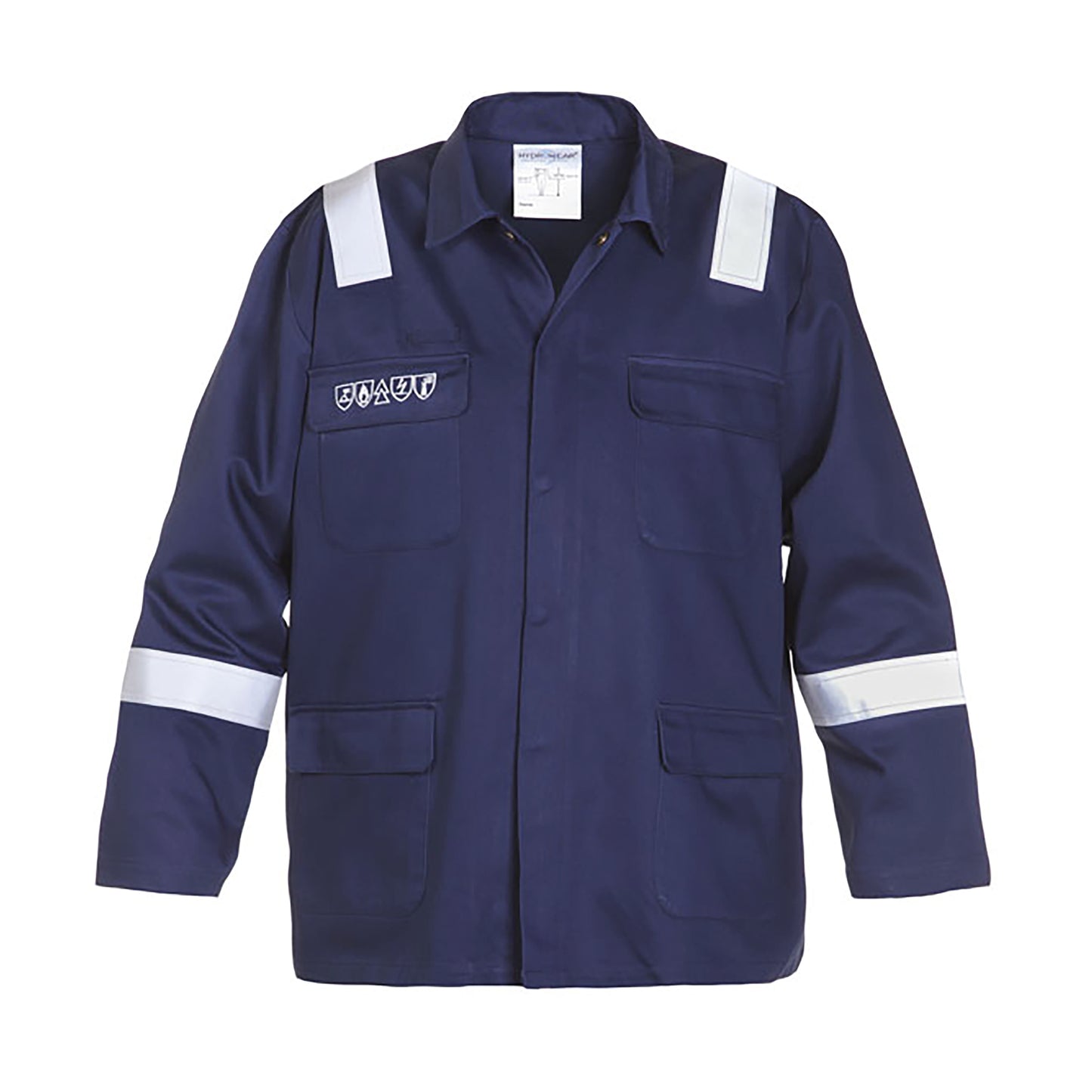 Hydrowear Melk Multi CVC Flame Retardant Anti-Static Jacket Navy Blue 36