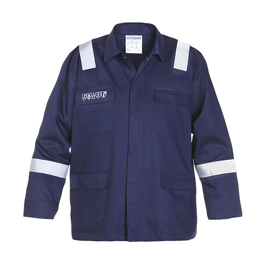 Hydrowear Melk Multi CVC Flame Retardant Anti-Static Jacket Navy Blue 36