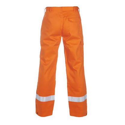 Hydrowear Meddo Multi CVC Flame Retardant Anti Static Trousers Orange 36