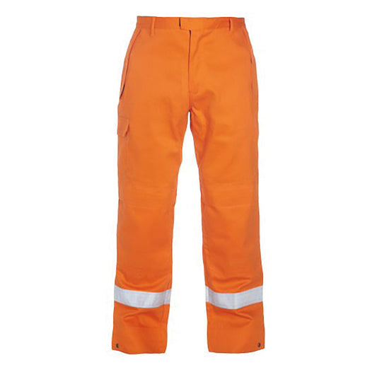 Hydrowear Meddo Multi CVC Flame Retardant Anti Static Trousers Orange 42