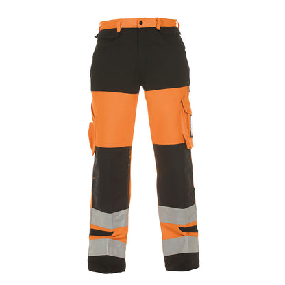 Hydrowear Hertford High Visibility Trousers Two Tone Orange/Black 30
