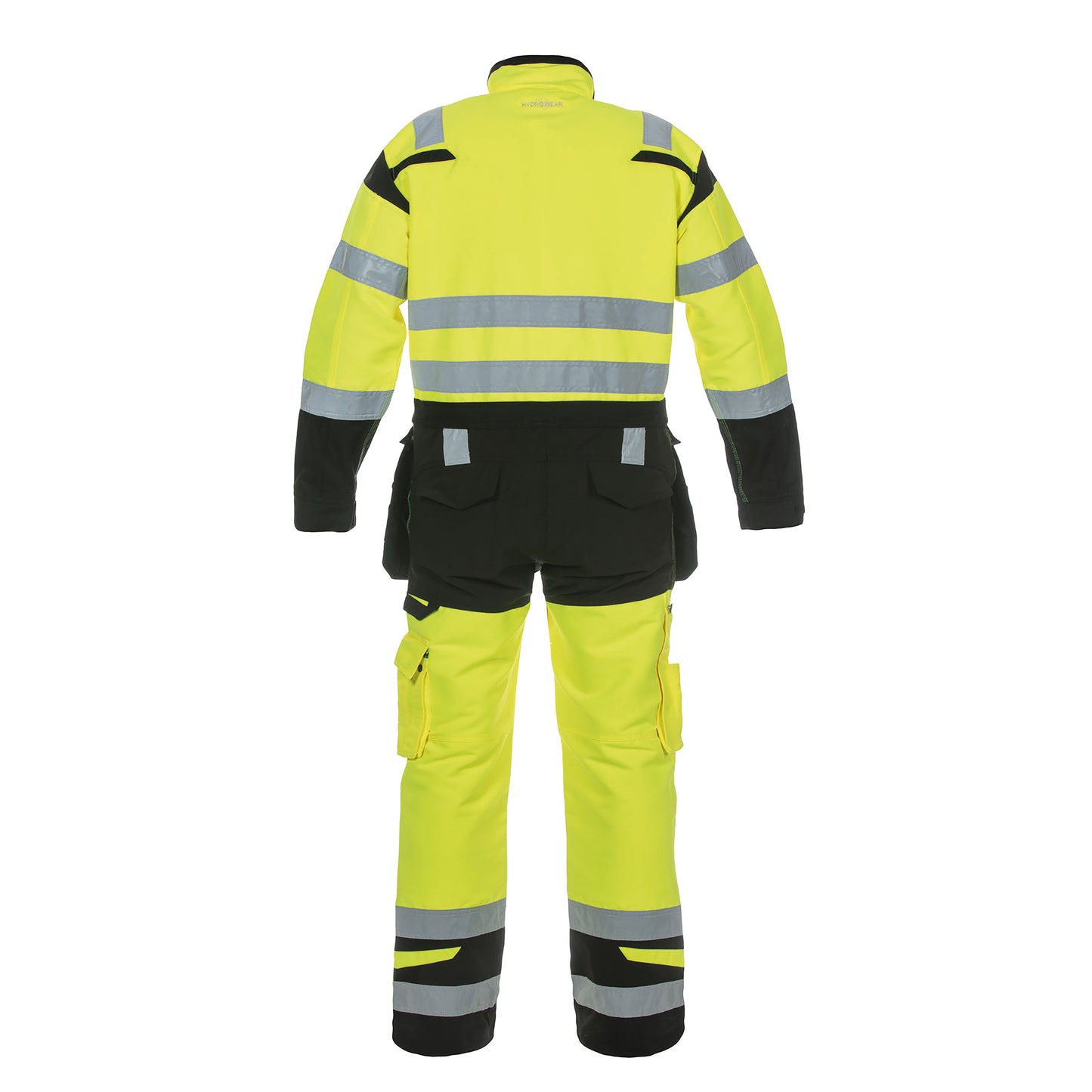 Hydrowear Hove High Visibility Two Tone Coverall Saturn Yellow/Black 40