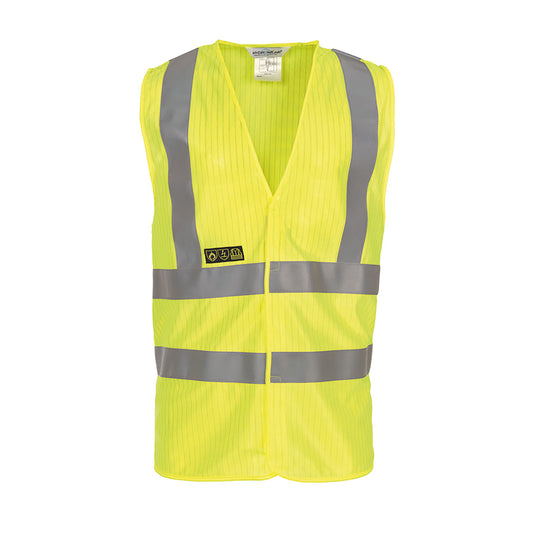 Hydrowear Mably High Visibility Flame Retardant Anti-Static Waistcoat Saturn Yellow L/XL