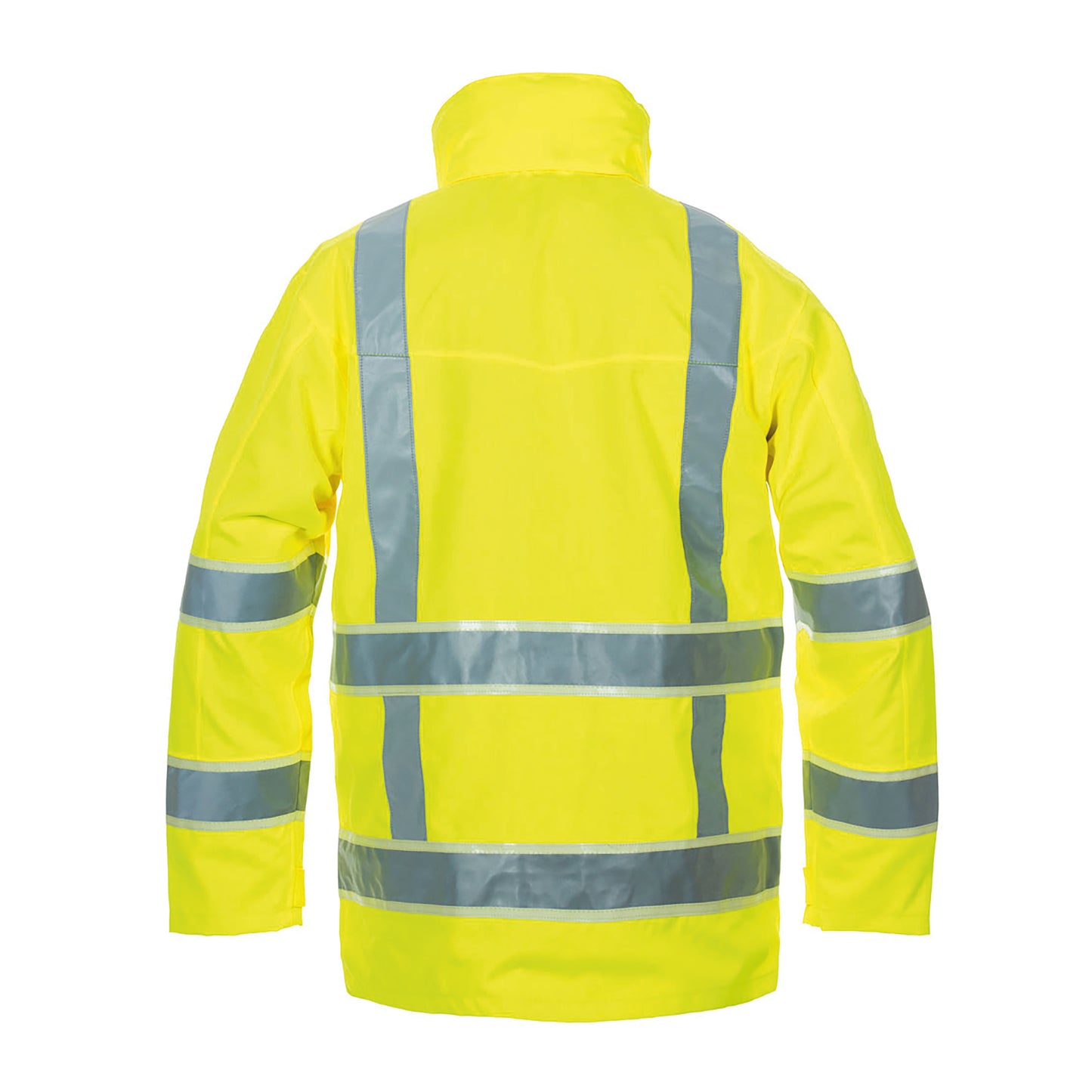 Hydrowear Italie High Visibility Parka with Glow in the Dark GIS Tape Saturn Yellow 2XL