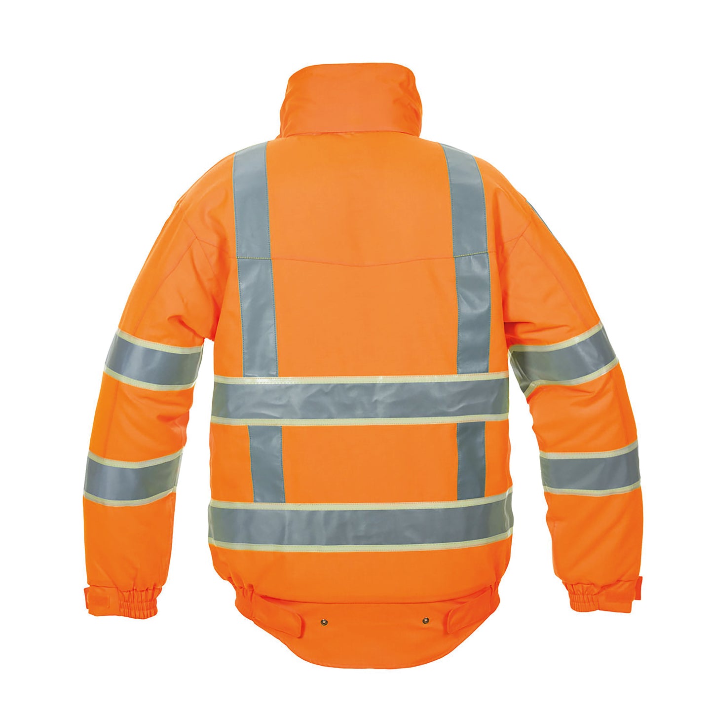 Hydrowear India High Visibility Pilot Jacket with Glow in the Dark GIS Tape Orange XL