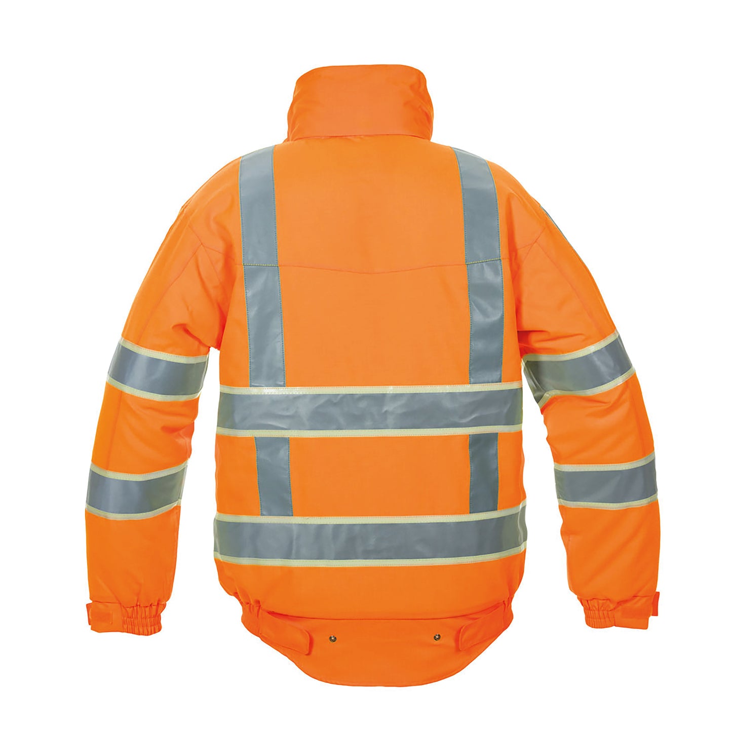 Hydrowear India High Visibility Pilot Jacket with Glow in the Dark GIS Tape Orange 2XL
