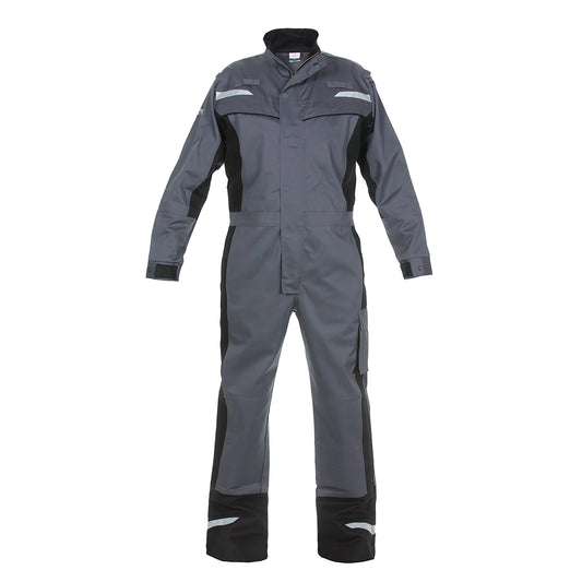 Hydrowear Mayen Multi Venture Flame Retardant Anti-Static Coverall Grey/Black 36